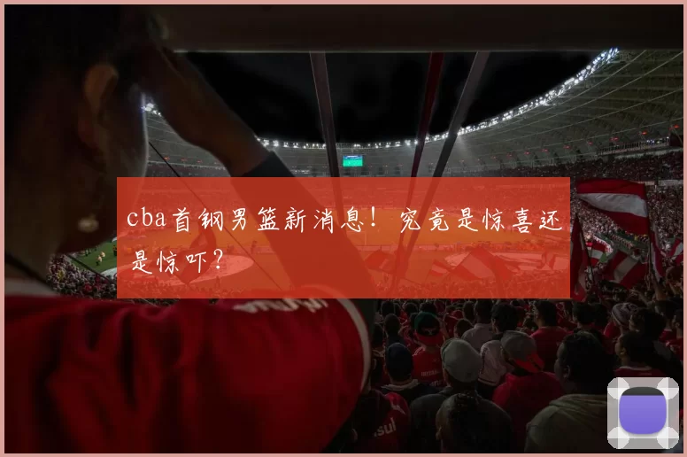 cba首钢男篮新消息!究竟是惊喜还是惊吓?